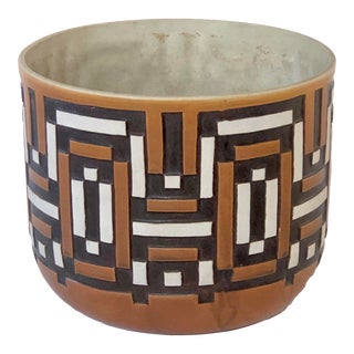 Brazilian Ceramic Planter For Sale