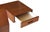 Mid-Century King Headboard in American Walnut With Integrated Nightstands For Sale In San Francisco - Image 6 of 8