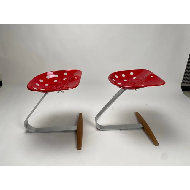 Wood Set of Sharecropper Stools by Achille & Pier Giacomo Castiglioni, 1970s For Sale - Image 7 of 8