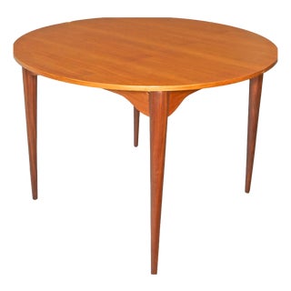 Italian Extendable Dining Table in Teak, 1960s For Sale
