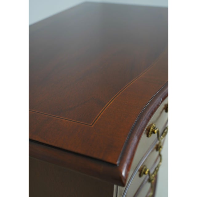 Baker 2 Over 3 Drawer Chippendale Mahogany Dresser For Sale - Image 9 of 17