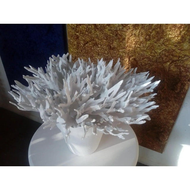 Sculpture Materials Cy Twombly Inspired Original One-of-a-Kind Still-Life Floral Sculpture For Sale - Image 7 of 7