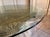 Very nice bamboo coffee table, unmarked but attributed to McGuire. Glass top overhangs base by 3". Glass is 1/2" thick,...