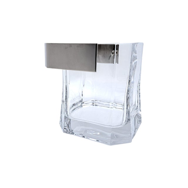 Crystal Ice Bucket by Cini Boeri for Arnolfo Di Cambio, 1970s For Sale - Image 6 of 11