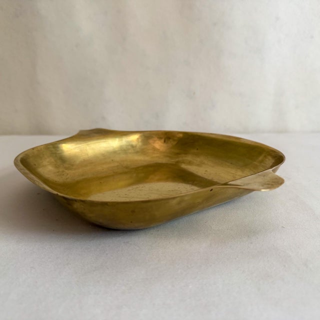 Mid-Century Modern Mid-Century Modern WMF Brass Bowl For Sale - Image 3 of 10