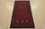 Cabin Baloch Rug 3’5” X 6’1” Red Wool Vintage Tribal Hand-Knotted Oriental Carpet For Sale - Image 3 of 12