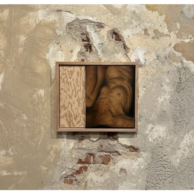 Modern Lamb Oil Painting by Ken Higaki For Sale - Image 3 of 6