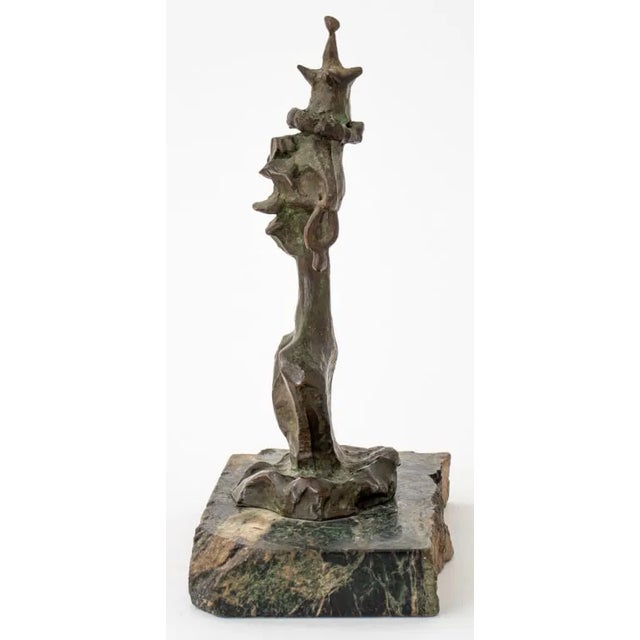 Mid-Century Modern 1960s Picasso Style Mid-Century Modern Abstract Bronze Sculpture For Sale - Image 3 of 9