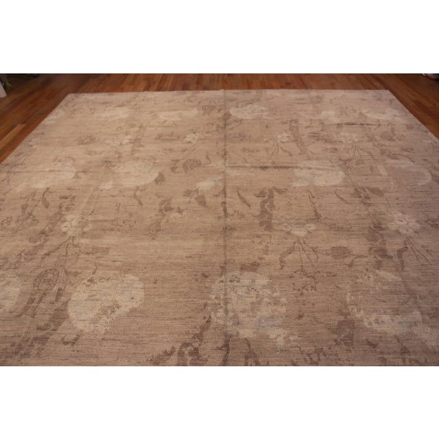 Early 21st Century Modern Wool Area Rug For Sale - Image 5 of 7