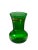 Glass 1930s Green Glass Gold Gilt Decorated Vases - Set of 5 For Sale - Image 7 of 8