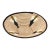 Early 20th Century Sisal Handwoven Basket Neutral Eswatini 6inch For Sale