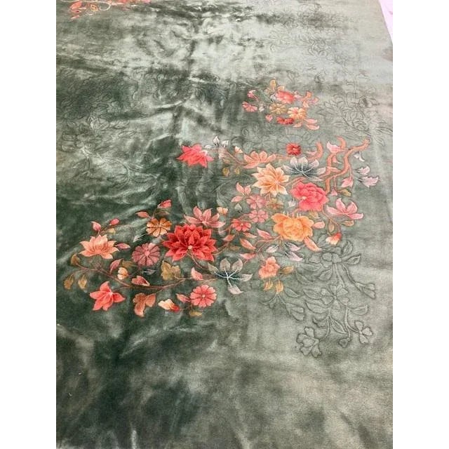1930's Vintage Nicholas Chinese Rug For Sale In New York - Image 6 of 11