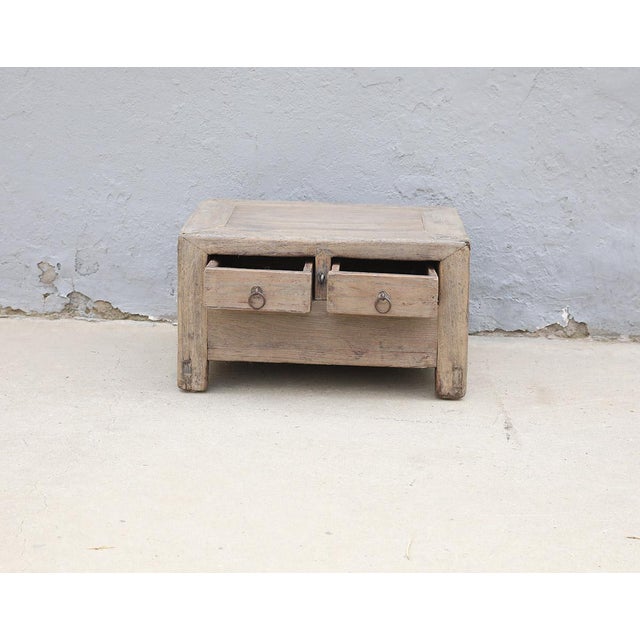 Vintage Chinese Pine Small Cabinet For Sale - Image 4 of 4