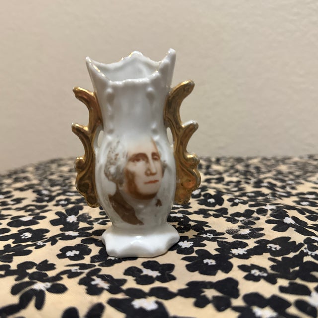 Miniature George Washington Toothpick Holder For Sale In New Orleans - Image 6 of 8