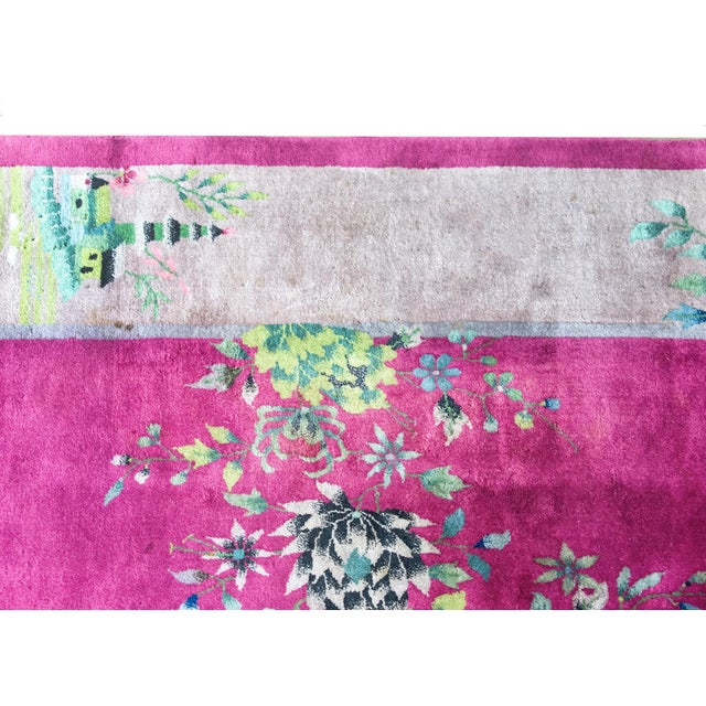 Early 20th Century Chinese Art Deco Rug For Sale - Image 9 of 15