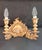 Victorian Pair of Revival Baroque Giltwood Wall Sconces, 19th Century For Sale - Image 3 of 10
