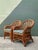 Vintage Woven Rattan Lounge Chairs - A Pair For Sale - Image 11 of 12