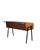 Mid-Century Modern Scandinavian Style Console Table with Architectural Metal Legs, 1965 For Sale - Image 4 of 5