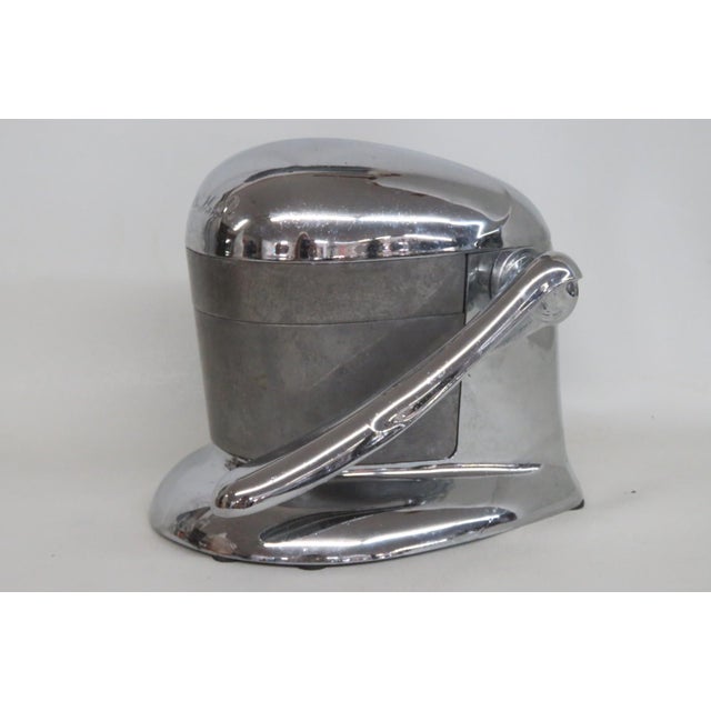 This charming retro Tilt Top Juice-O-Mat is made by Rival MFG Co. This beautiful juicer presents a Deco inspired...