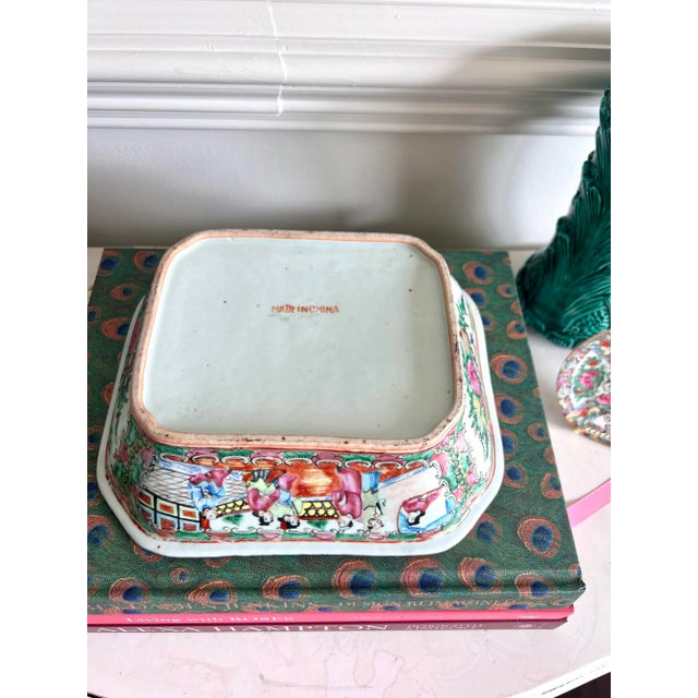 Antique Rose Medallion Covered Tureen For Sale - Image 10 of 10