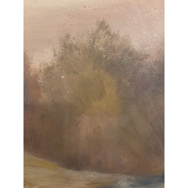 1980s 1980s Owen Wexler Signed Original Painting For Sale - Image 5 of 8