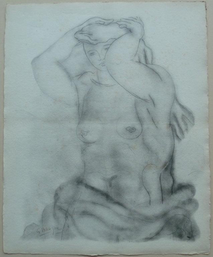 Georges Braque, Nu aux bras levés, Lithograph