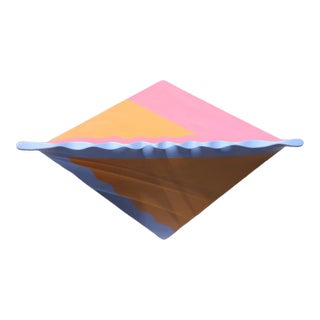 "Ripple Corner" Abstract Corner Wall Sculpture 1970s For Sale