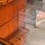 Italian Bar Cabinet in Briar Root and Mosaic Mirror, 1950s For Sale - Image 6 of 15