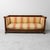 3-Seater Sofa in Wood and Striped Fabric, 1950s For Sale - Image 3 of 14