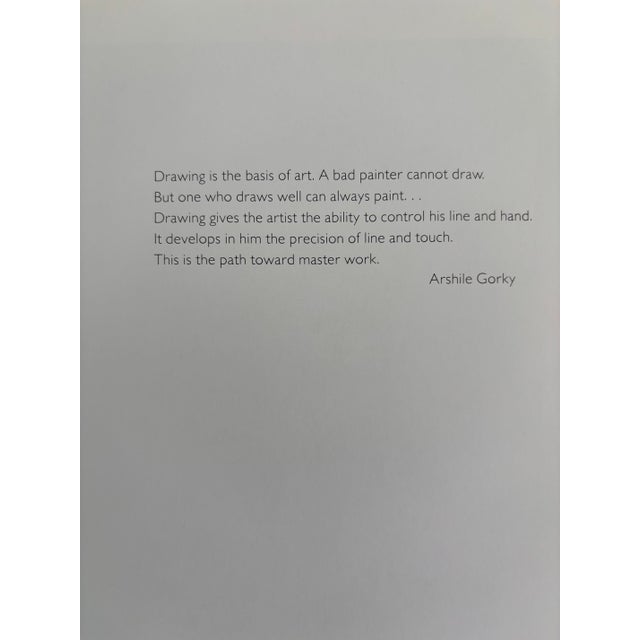 Arshile Gorky Three Decades of Drawing For Sale In Charleston - Image 6 of 12