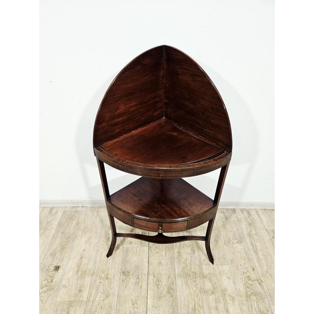 Antique Mahogany Washbasin, England, Early 19th Century For Sale - Image 9 of 17
