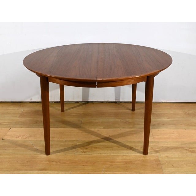 Scandinavian Teak Dining Room Table, 1970s For Sale - Image 17 of 18