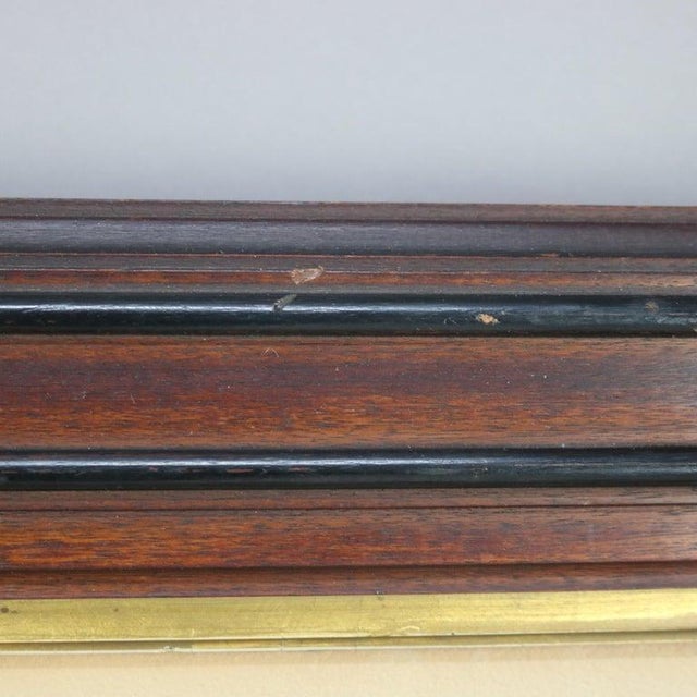 Antique Italian Watercolor Landscape Scene With Ebonized Walnut Frame C1890 For Sale - Image 10 of 13