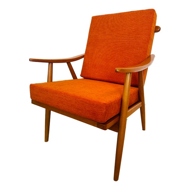 Mid-Century Armchair by Jaroslav Šmidek for Ton, 1976 For Sale