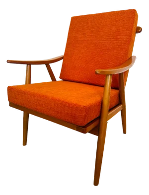 Mid-Century Armchair by Jaroslav Šmidek for Ton, 1976