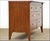A mid century modern walnut dresser with aluminum hardware made by Drexel Profile. Professionally refinished. Unmarked....