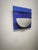 White Blue Murano Glass Wall Lamp, 1980s For Sale - Image 8 of 10