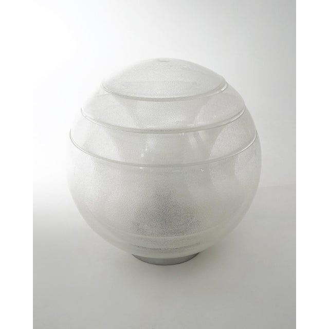 Metal LT328 Table Lamp by Carlo Nason for Mazzega, 1970s For Sale - Image 7 of 17