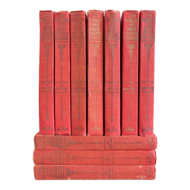 1920s Complete Collection of the World's 100 Best Short Stories, 10 Volumes For Sale