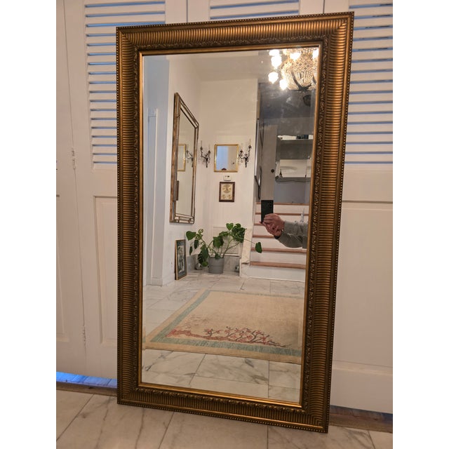 Mid Century Modern Vintage Mirror Gilded Designer For Sale - Image 11 of 11