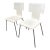 Modern Molded Plywood Side Chairs, Pair For Sale