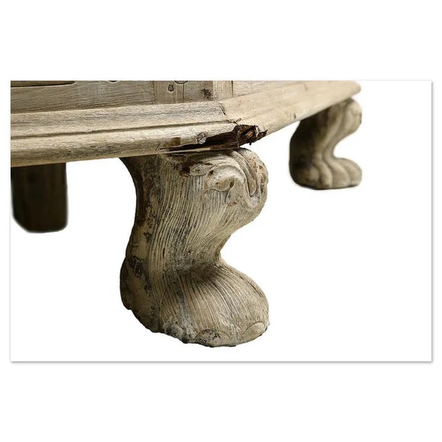 Monumental Octagonal Display Case in Teak For Sale - Image 6 of 7