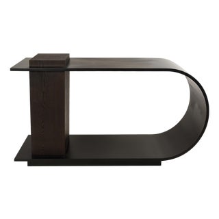 Obsidian Curve Table For Sale