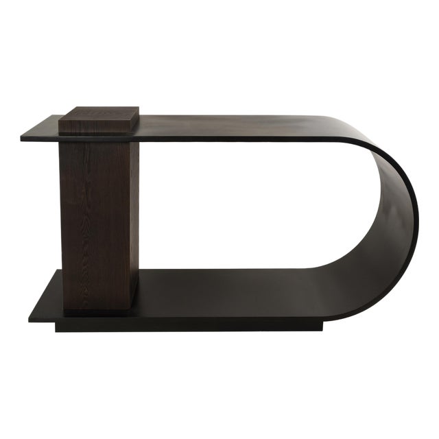 Obsidian Curve Table For Sale