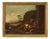 Roman School Artist, Landscape with Pastoral Scene, 1680, Oil on Canvas, Framed For Sale