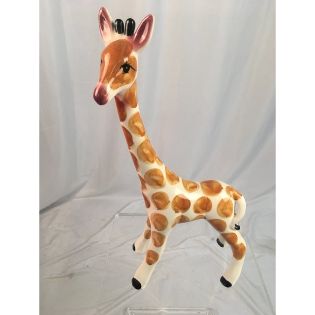 1980s Vintage Giraffe Figurine For Sale In Charleston - Image 6 of 7