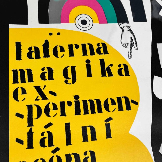 Seydl Zdeněk, Laterna Magika, Experimental National Theatre Prague, 1974, Lithograph For Sale - Image 6 of 15