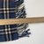 Textile Late 20th Century Burberrys Navy Blue Plaid 100% Cashmere Scarf For Sale - Image 7 of 8