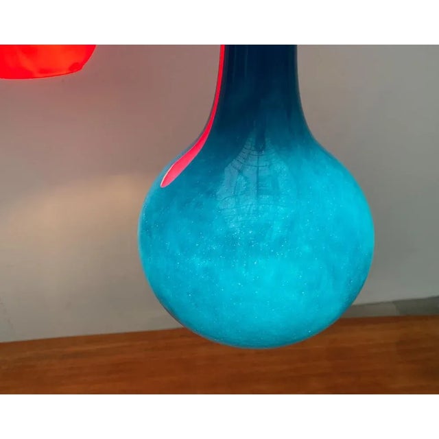 Mid-Century German Ah Glass Pendant Lamp from Peill & Putzler, Set of 2 For Sale - Image 12 of 18