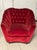 Red Velvet Armchairs, 1950s, Set of 2 For Sale - Image 11 of 18
